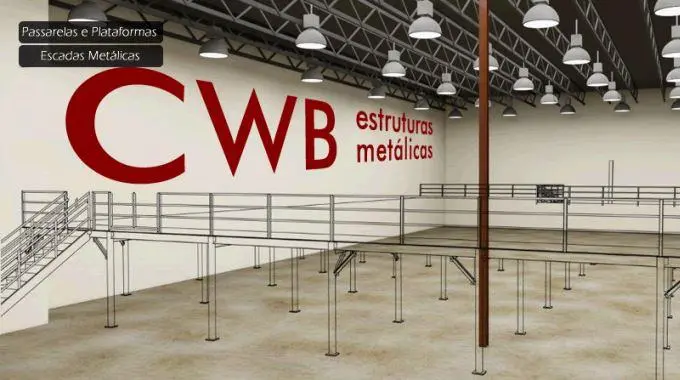 Estruturas Metálicas em Curitiba, fabricação e instalação de Mezaninos, Escadas, Guarda Corpo, Corrimãos, Coberturas, Barracões e Galpões metálicos.
