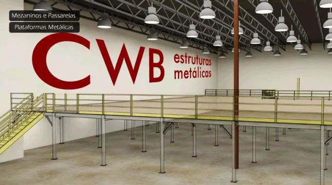 Estruturas Metálicas em Curitiba, fabricação e instalação de Mezaninos, Escadas, Guarda Corpo, Corrimãos, Coberturas, Barracões e Galpões metálicos.