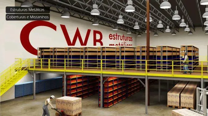 Estruturas Metálicas em Curitiba, fabricação e instalação de Mezaninos, Escadas, Guarda Corpo, Corrimãos, Coberturas, Barracões e Galpões metálicos.
